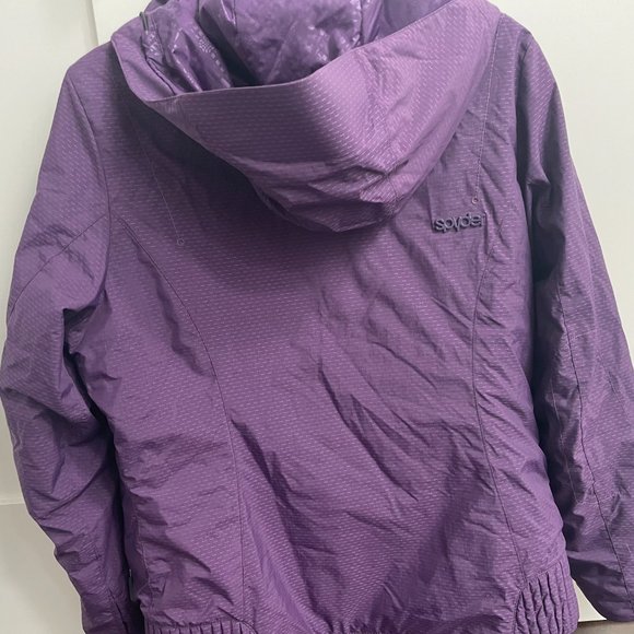 Spyder Womens Ski Jacket Purple - Picture 4 of 6